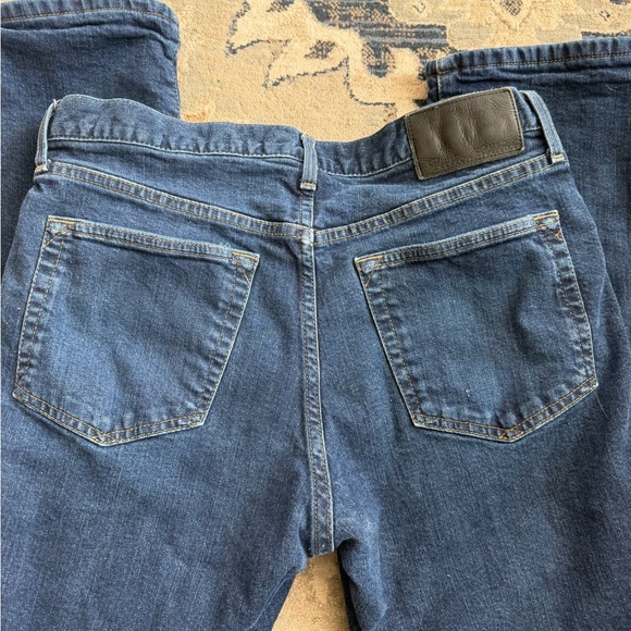 Eddie Bauer Flannel Lined Straight Jeans - Picture 4 of 4